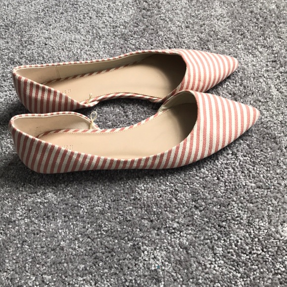 Forever21 strip pointy toe flats - Picture 4 of 6